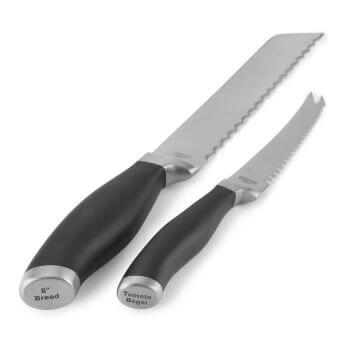 Calphalon Contemporary Cutlery 2 Piece Bread and Bagel Knife Set